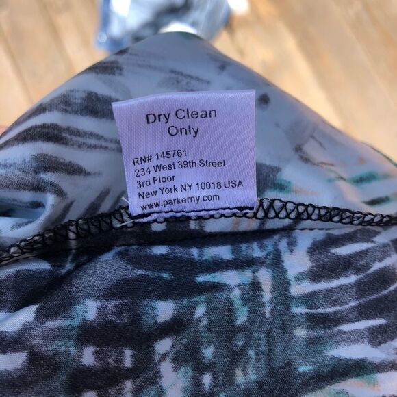 NWOT Parker Mirabella Palm Sleeveless Stripe Dress - Picture 12 of 13